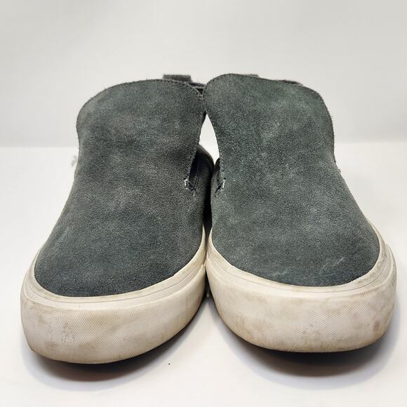 SeaVees Women Huntington Middie Suede Slip On Ankle Sneaker Size 9 Blue Gray - Picture 4 of 9